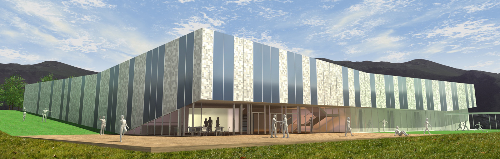 001 - Trodijelna dvorana u Jasenicama