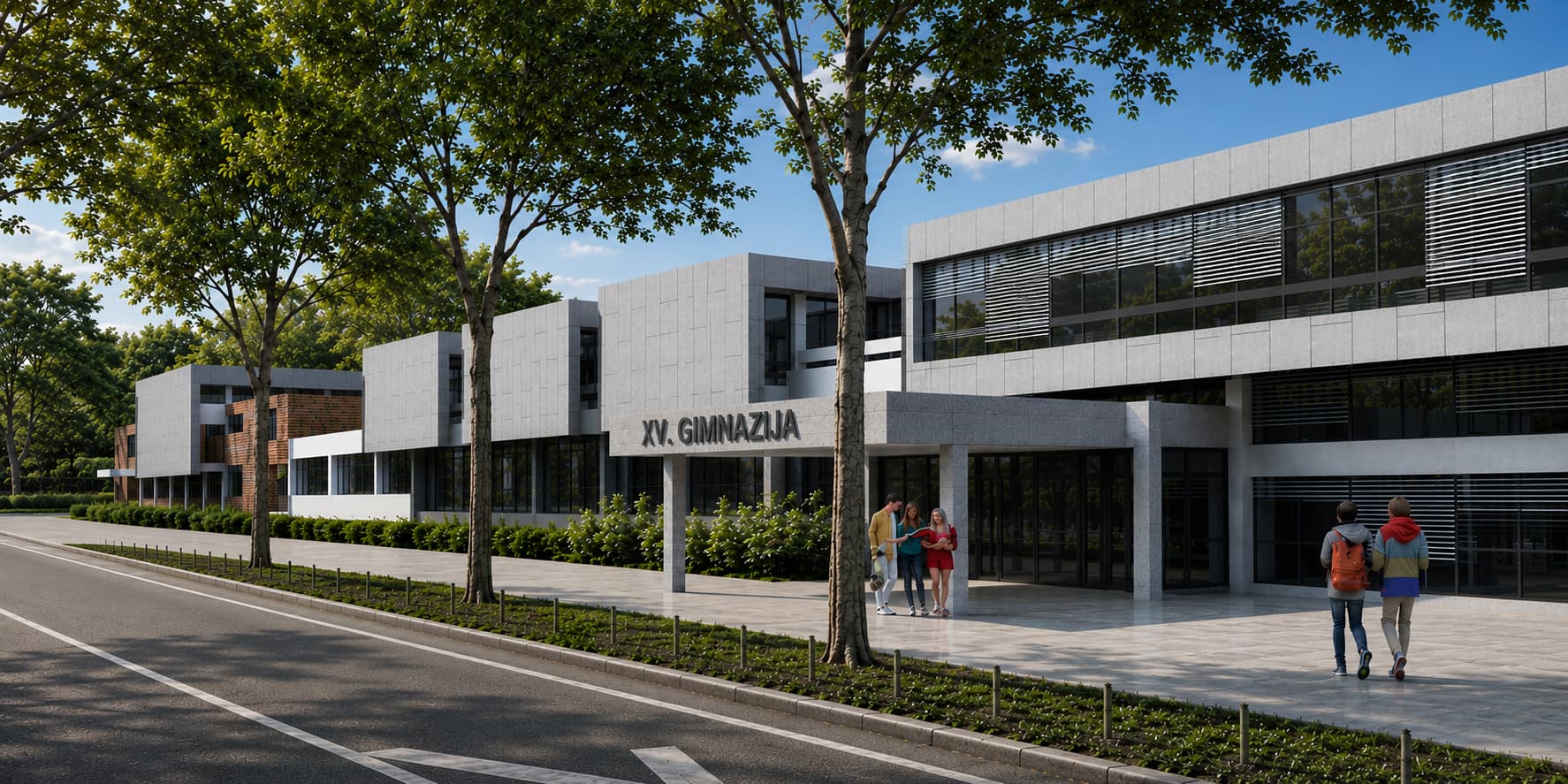 Energy renovation of the 15th Gymnasium, Zagreb