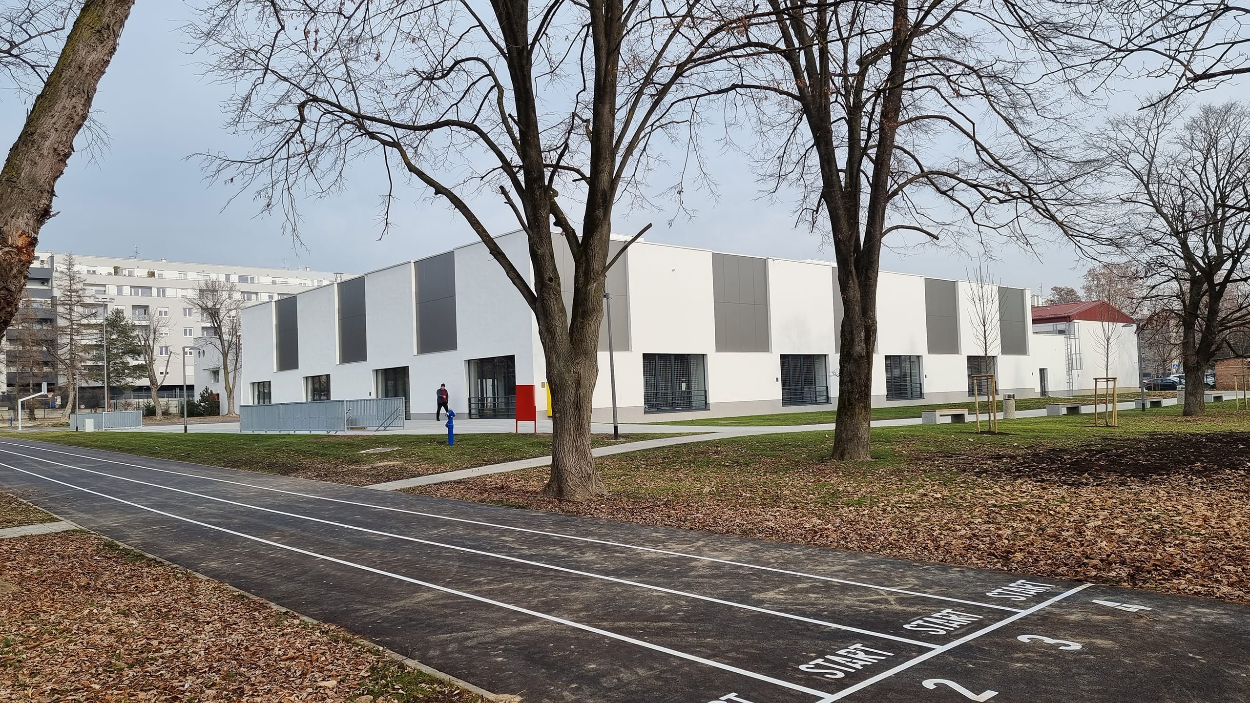 Sportska dvorana OŠ D. Domjanića, Zagreb (vani)