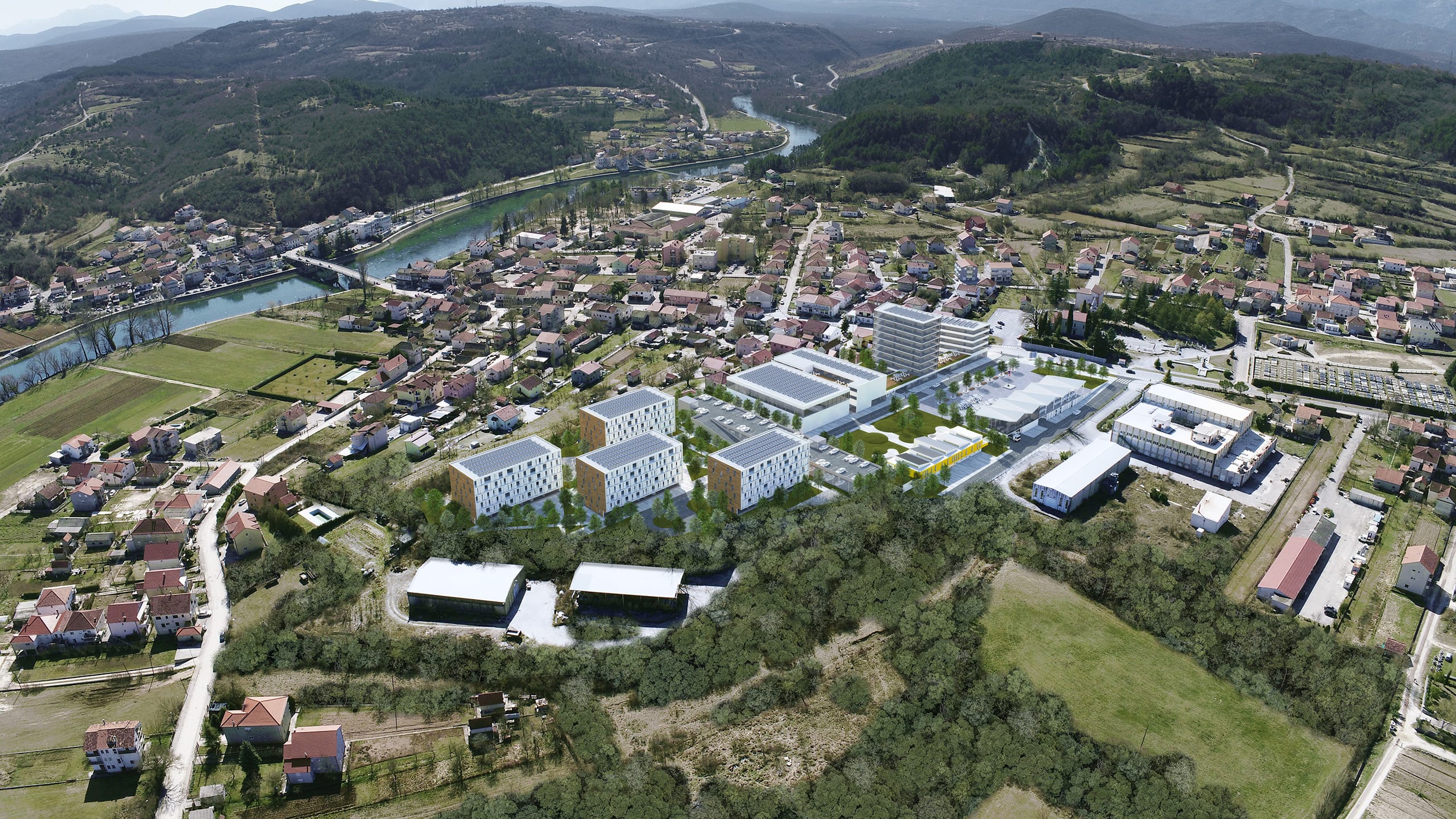 Stambeno-poslovno naselje Cetinka, Trilj