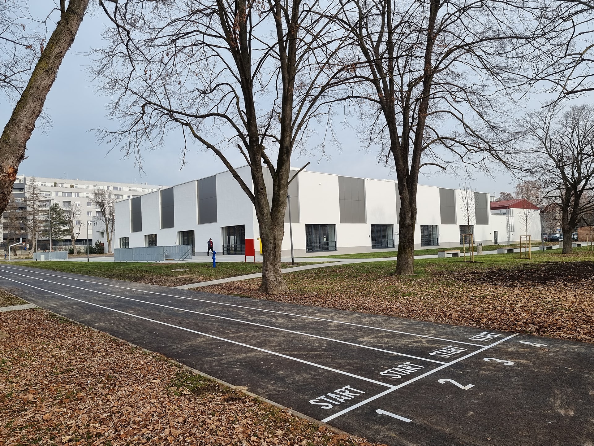 Sportska dvorana OŠ D. Domjanića, Zagreb (vani)