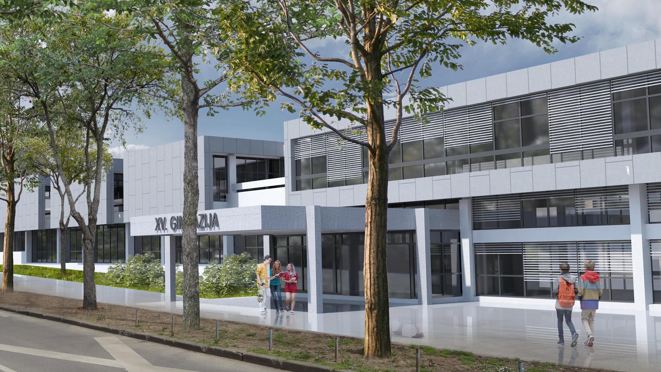 Energetska obnova XV. gimnazije, Zagreb