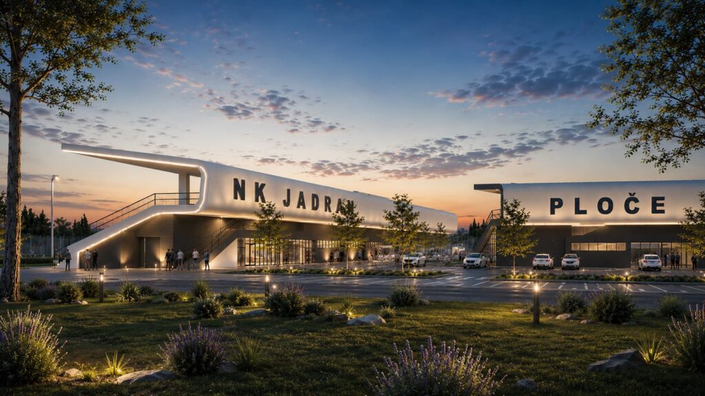 Sportsko rekreacijska zona NK Jadran, Ploče